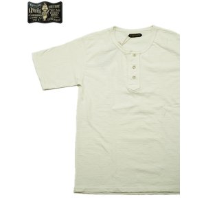 画像: 【 ORGUEIL（オルゲイユ） 】 吊り編み天竺ヘンリーネックTシャツ [ HENRY T-SHIRT ] [ White ] 【 メール便可 】