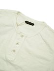 画像3: 【 ORGUEIL（オルゲイユ） 】 吊り編み天竺ヘンリーネックTシャツ [ HENRY T-SHIRT ] [ White ] 【 メール便可 】