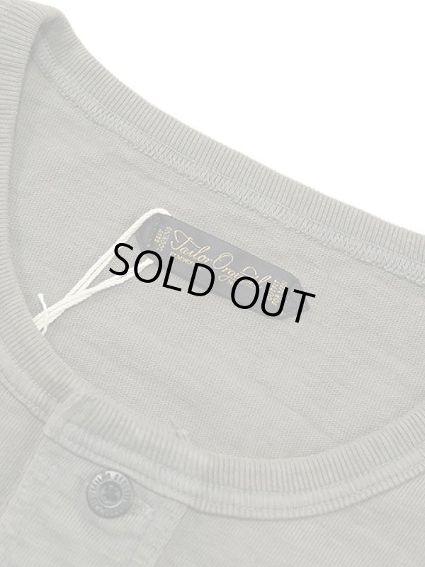 画像4: 【 ORGUEIL（オルゲイユ） 】 吊り編み天竺ヘンリーネックTシャツ [ HENRY T-SHIRT ] [ Khaki ] 【 メール便可 】