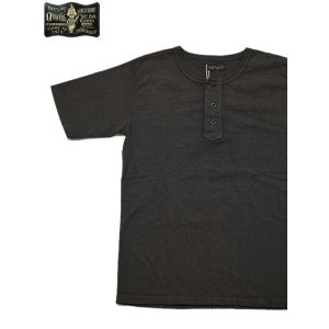 画像: 【 ORGUEIL（オルゲイユ） 】 吊り編み天竺ヘンリーネックTシャツ [ HENRY T-SHIRT ] [ Charcoal ] 【 メール便可 】