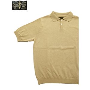 画像: 【 ORGUEIL（オルゲイユ） 】 コットンリネンニットポロシャツ  [ Cotton Linen Knit Polo Shirt ] [ BEIGE ] 【 メール便可 】