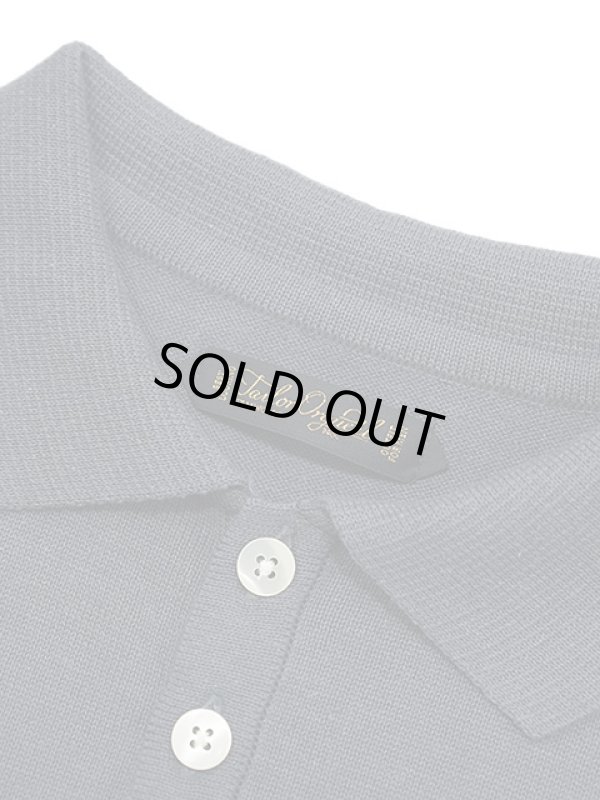 画像6: 【 ORGUEIL（オルゲイユ） 】 コットンリネンニットポロシャツ  [ Cotton Linen Knit Polo Shirt ] [ NAVY ] 【 メール便可 】