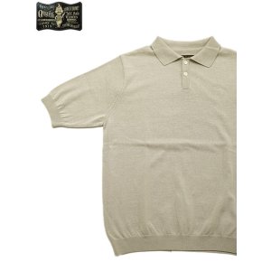 画像: 【 ORGUEIL（オルゲイユ） 】 コットンリネンニットポロシャツ  [ Cotton Linen Knit Polo Shirt ] [ GRAY ] 【 メール便可 】
