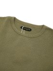 画像3: 【 ORGUEIL（オルゲイユ） 】 竹目サーマルクルーネックTシャツ [ Thermal Crew Neck T-Shirt ] [ Khaki ]