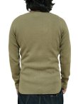 画像7: 【 ORGUEIL（オルゲイユ） 】 竹目サーマルヘンリーネックTシャツ [ Thermal Henry Neck T-Shirt ] [ Khaki ]