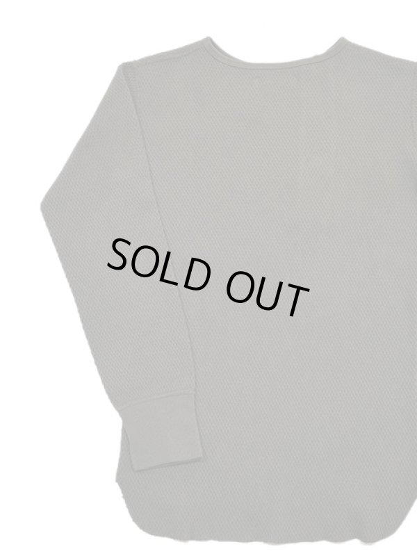 画像2: 【 ORGUEIL（オルゲイユ） 】 竹目サーマルクルーネックTシャツ [ Thermal Crew Neck T-Shirt ] [ Charcoal ]