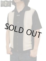 画像: 【 ORGUEIL（オルゲイユ） 】 ストライプニットシャツ  [ Stripe Knit Shirt ] [ Black ]