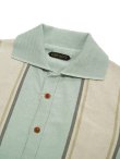 画像3: 【 ORGUEIL（オルゲイユ） 】 ストライプニットシャツ  [ Stripe Knit Shirt ] [ Bluegray ]