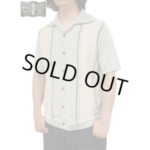 画像: 【 ORGUEIL（オルゲイユ） 】 ストライプニットシャツ  [ Stripe Knit Shirt ] [ Bluegray ]