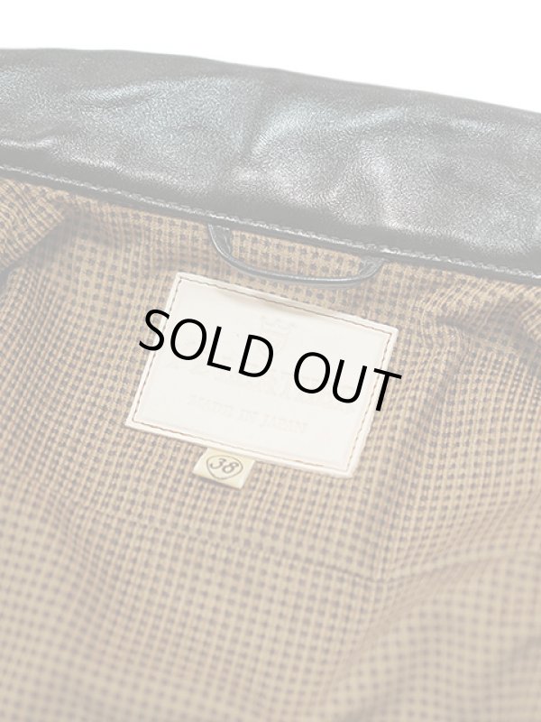 画像14: 【 限定モデル 】 【 Y'2 LEATHER（ワイツーレザー） 】 ホースハイドGジャン ( 3rd Type )  [ Vintage Horse Light ] [ 馬革 ]