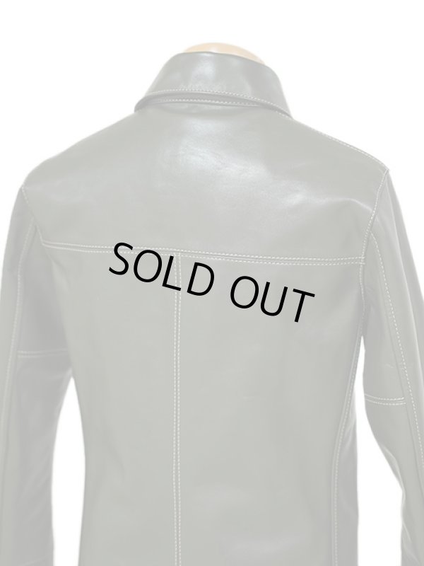 画像11: 【 25周年限定モデル 】 【 Y'2 LEATHER（ワイツーレザー） 】　ヴィンテージホースライトカーコート [ Vintage Horse Light ] [ OLIVE ]