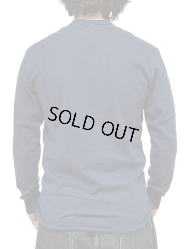 画像7: 【 Pherrow's（フェローズ） 】 度詰め天竺Vガゼット付き長袖Tシャツ [ OATMEAL ] 【 メール便可 】