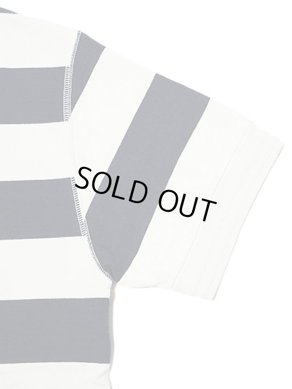 画像4: 【 メール便可 】【 Pherrow's（フェローズ） 】　度詰め天竺ボーダーTシャツ　[ WIDE BORDER T-SHIRTS ]