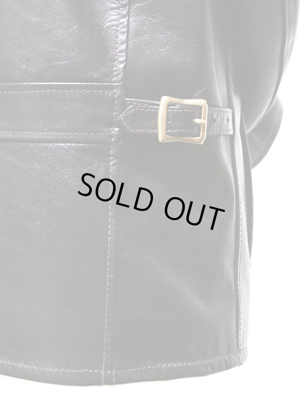 画像10: 【 20周年限定モデル 】　【 Y'2 LEATHER（ワイツーレザー） 】　ヴィンテージポニーシングルライダースジャケット　[ 馬革（茶芯） ] [XLラスト1点]