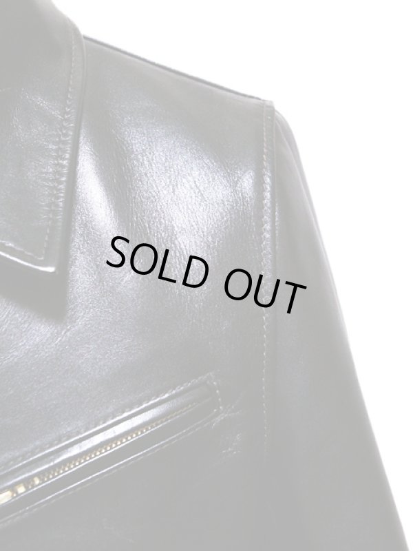 画像6: 【 20周年限定モデル 】　【 Y'2 LEATHER（ワイツーレザー） 】　ヴィンテージポニーシングルライダースジャケット　[ 馬革（茶芯） ] [XLラスト1点]