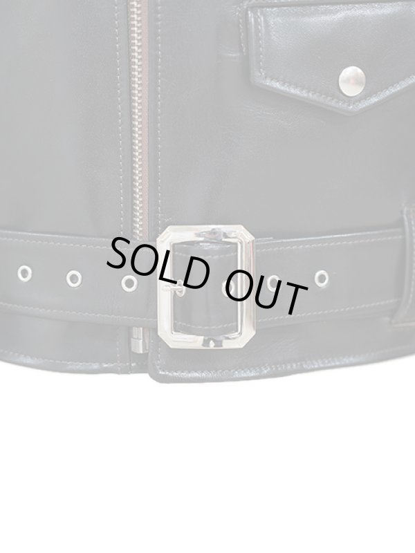 画像11: 【 Y'2 LEATHER（ワイツーレザー） 】　ホースハイドダブルライダースジャケット [ Vintage Horse Light ] [ 馬革（茶芯） ]