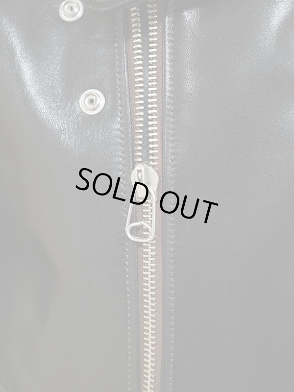 画像13: 【 Y'2 LEATHER（ワイツーレザー） 】　ホースハイドダブルライダースジャケット [ Vintage Horse Light ] [ 馬革（茶芯） ]