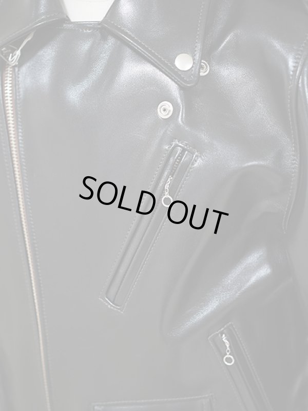 画像7: 【 Y'2 LEATHER（ワイツーレザー） 】　ホースハイドダブルライダースジャケット [ Vintage Horse Light ] [ 馬革（茶芯） ]