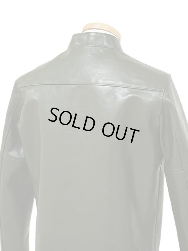 画像10: 【 限定モデル 】 【 Y'2 LEATHER（ワイツーレザー） 】　ヴィンテージホースライトシングルライダースジャケット　[ OLIVE ]