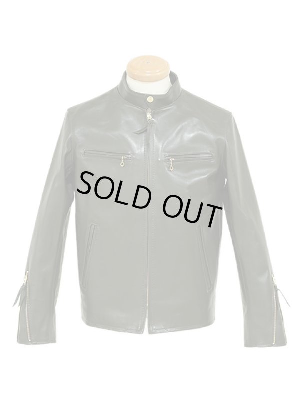 画像3: 【 限定モデル 】 【 Y'2 LEATHER（ワイツーレザー） 】　ヴィンテージホースライトシングルライダースジャケット　[ OLIVE ]