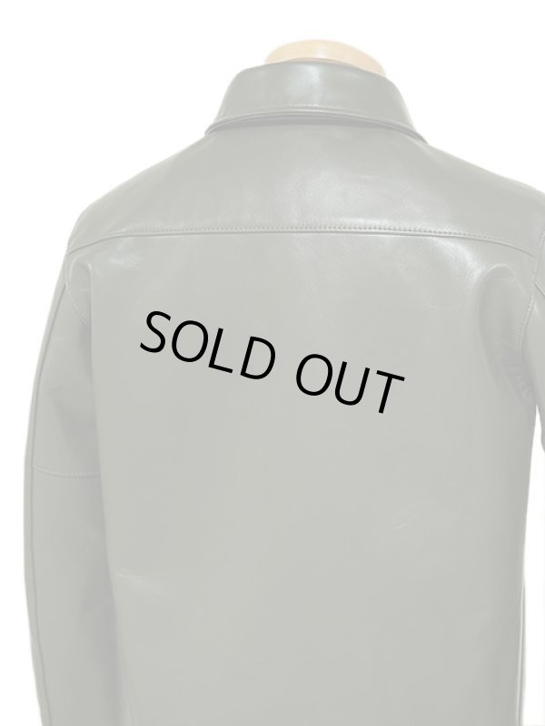 画像10: 【 限定モデル 】 【 Y'2 LEATHER（ワイツーレザー） 】　ヴィンテージホースライトシングルライダースジャケット　[ OLIVE ]