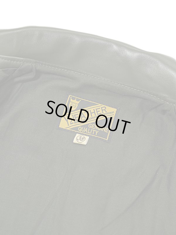 画像13: 【 限定モデル 】 【 Y'2 LEATHER（ワイツーレザー） 】　ヴィンテージホースライトシングルライダースジャケット　[ OLIVE ]