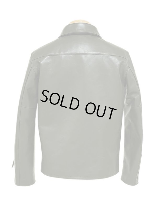 画像4: 【 限定モデル 】 【 Y'2 LEATHER（ワイツーレザー） 】　ヴィンテージホースライトシングルライダースジャケット　[ OLIVE ]