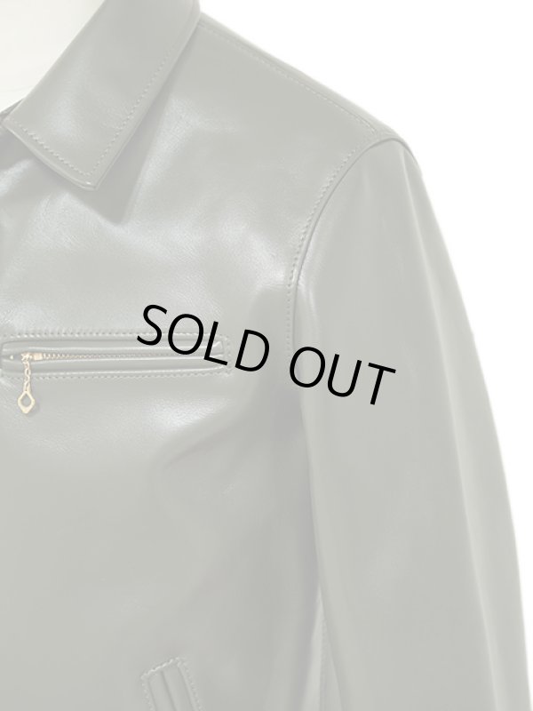 画像7: 【 限定モデル 】 【 Y'2 LEATHER（ワイツーレザー） 】　ヴィンテージホースライトシングルライダースジャケット　[ OLIVE ]