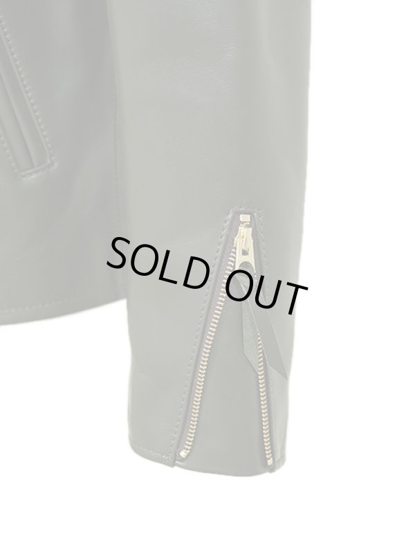 画像9: 【 限定モデル 】 【 Y'2 LEATHER（ワイツーレザー） 】　ヴィンテージホースライトシングルライダースジャケット　[ OLIVE ]