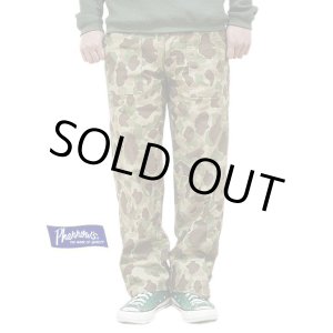 画像: 【 Pherrow's（フェローズ） 】　ハンターカモベイカーパンツ [ Utility Pants ] [ HUNTER CAMO ]