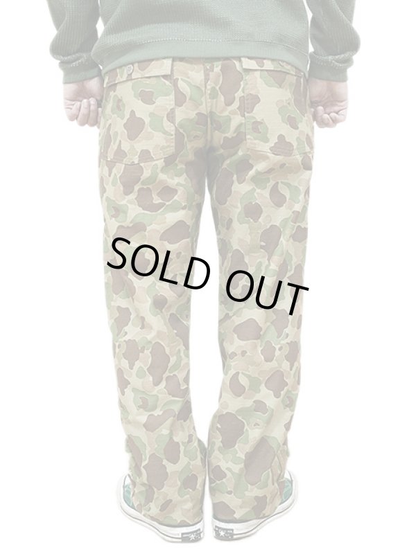画像2: 【 Pherrow's（フェローズ） 】　ハンターカモベイカーパンツ [ Utility Pants ] [ HUNTER CAMO ]
