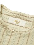 画像9: 【 PREQUEL（プリクエル） 】 スタンドカラーシャツ [ Stand-up Collar Shirt ] [ Beige ]