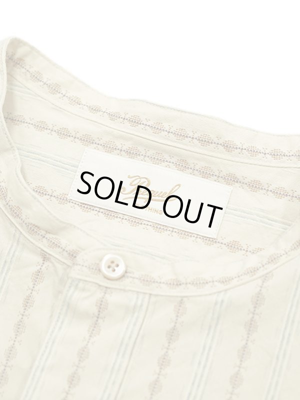 画像9: 【 PREQUEL（プリクエル） 】 スタンドカラーシャツ [ Stand-up Collar Shirt ] [ Beige ]