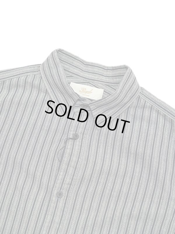 画像3: 【 PREQUEL（プリクエル） 】 クラシックストライプワークシャツ [ Classic Stripe Work Shirt ] [ Gray ]