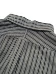 画像7: 【 PREQUEL（プリクエル） 】 クラシックストライプワークシャツ [ Classic Stripe Work Shirt ] [ Gray ]