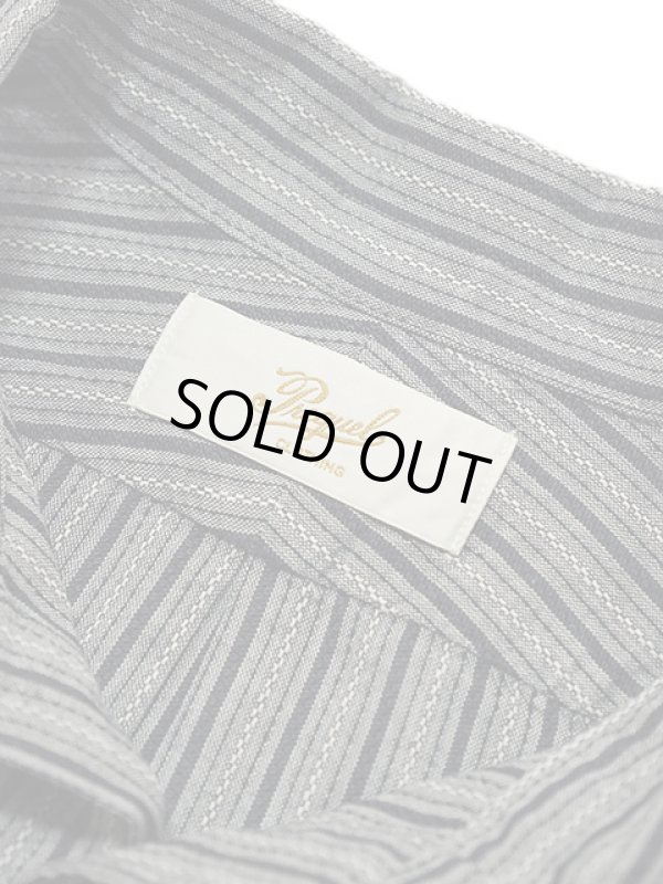 画像8: 【 PREQUEL（プリクエル） 】 クラシックストライプワークシャツ [ Classic Stripe Work Shirt ] [ Gray ]