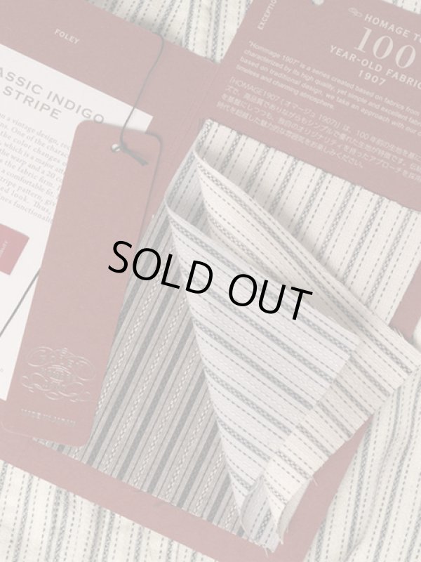 画像10: 【 PREQUEL（プリクエル） 】 クラシックストライプワークシャツ [ Classic Stripe Work Shirt ] [ Gray ]