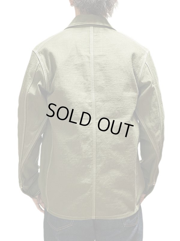 画像2: 【 SAMURAI JEANS（サムライジーンズ） 】　15oz. ヘビーバックサテンカバーオール [ 15oz. ヘビーバックサテンセルビッチ ]