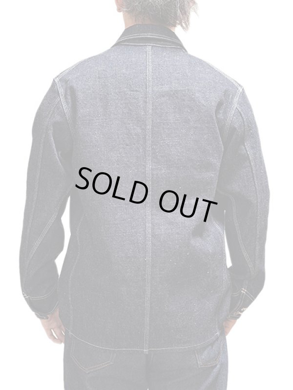 画像2: 【 SAMURAI JEANS（サムライジーンズ） 】　17oz. デニムカバーオール [ 17oz. 武士道セルビッチデニム ]