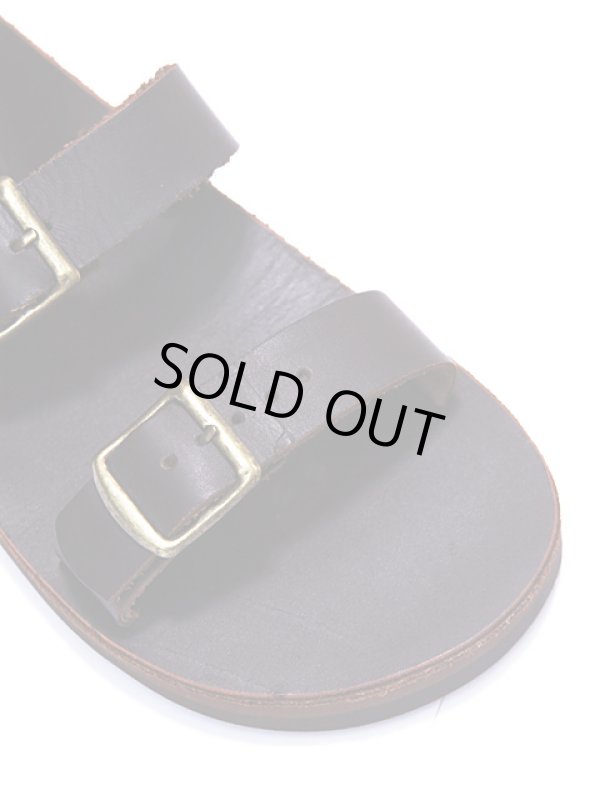 画像2: 【 THE SANDALMAN（ザ・サンダルマン） 】　ダブルストラップレザーサンダル [ Double Strap ] 