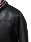 画像6: 【 Y'2 LEATHER（ワイツーレザー） 】 ステアオイルレザーファラオジャケット [ Steer Oil Pharaoh Jacket (牛革) ] [ BLACK ] 