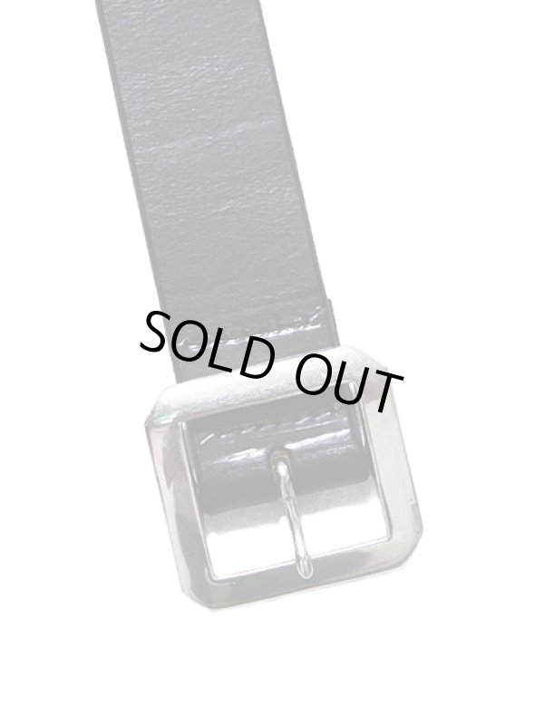 画像3: 【 Pherrow's（フェローズ） 】　UKサドルレザーシングルピンベルト　[ SINGLE PIN BELT ]　[ BLACK ]