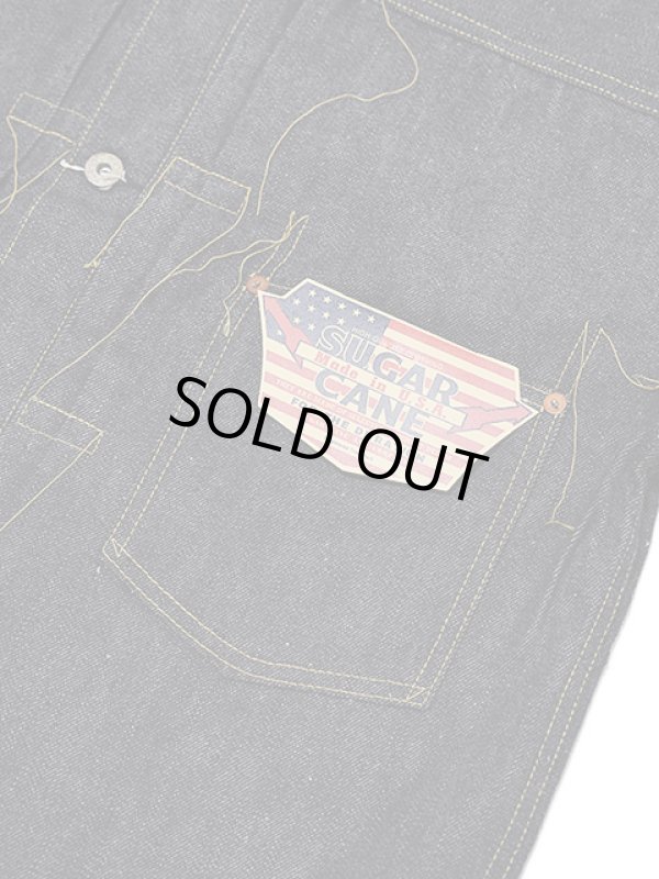 SUGAR CANE（シュガーケン） 】13oz. BLUE DENIM BLOUSE WWII