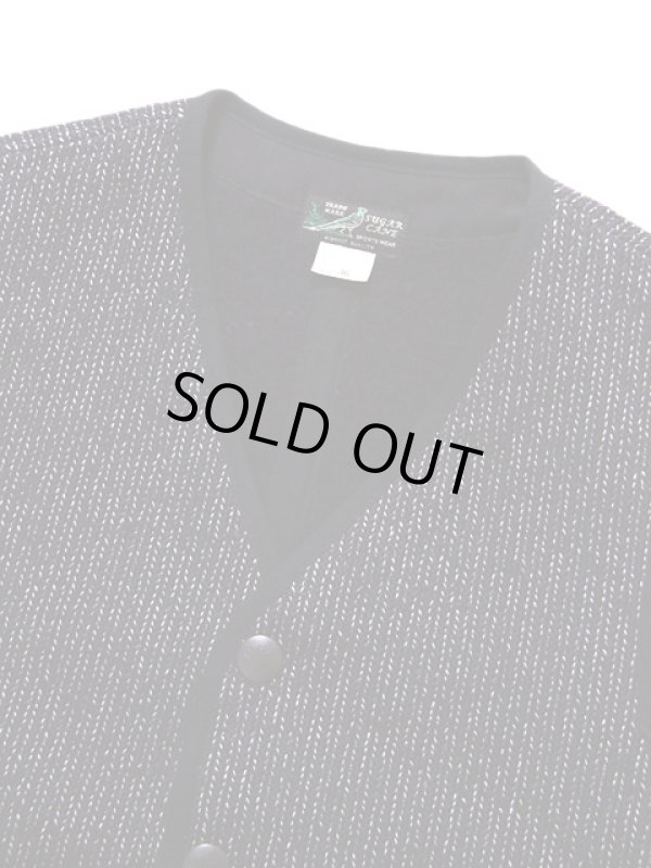 画像3: 【 SUGAR CANE（シュガーケン） 】　ビーチクロスベスト　[ BEACH CLOTH VEST ]　[ BLACK ] 