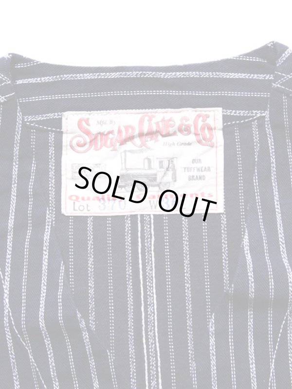 画像11: 【 SUGAR CANE（シュガーケン） 】 【 9oz. 】 INDIGO STRIPE WORK VEST　[ FICTION ROMANCE ]