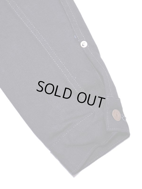 画像8: 【 SUGAR CANE×Mister Freedom（シュガーケン×ミスターフリーダム） 】 【 16oz. 】　ミッドナイトデニムGジャン　[ MIDNIGHT DENIM RANCH BLOUSE ]　[ MADE in U.S.A. ]