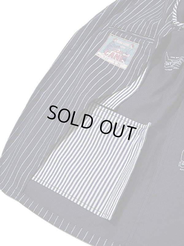 画像11: 【 SUGAR CANE（シュガーケン） 】 【 9oz. 】 WABASH STRIPE JACKET [ FICTION ROMANCE ]