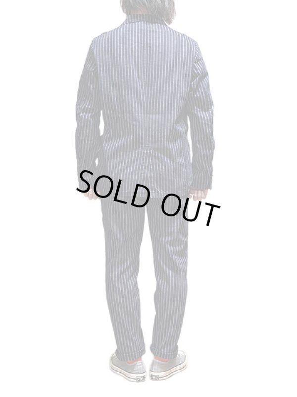 画像14: 【 SUGAR CANE（シュガーケン） 】 【 9oz. 】 WABASH STRIPE JACKET [ FICTION ROMANCE ]