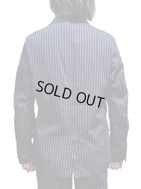 画像2: 【 SUGAR CANE（シュガーケン） 】 【 9oz. 】 WABASH STRIPE JACKET [ FICTION ROMANCE ]