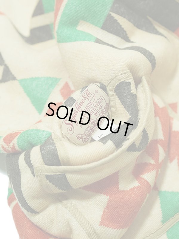 画像6: 【 SUGAR CANE（シュガーケン） 】 ネイティヴボアフリースジャケット  [ NATIVE AMERICAN BOA FLEECE JACQUARD JACKET ]
